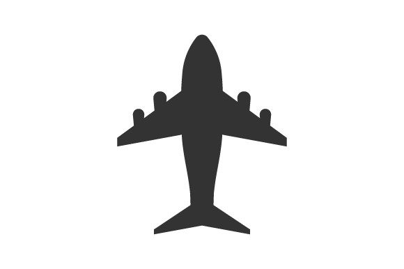 Air Plane Icon Enhances Visual Storytelling