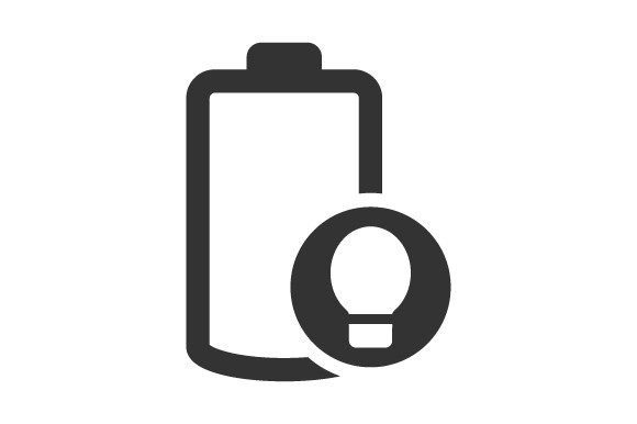 Battery Idea Icon Graphics