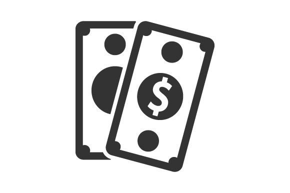 Cash Dollar Icon Graphics