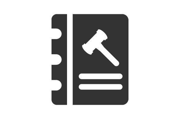 Constitution Law Icon Graphics for Digital Sellers