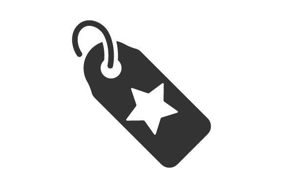 Favorite Label Icon Graphics for Crafters