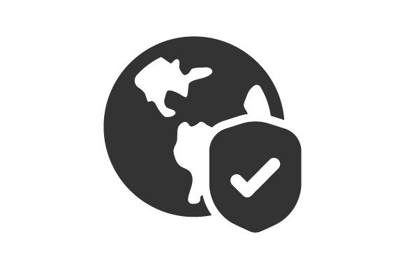 Global Protection Icon: A Reliable Graphic for Digital Creators