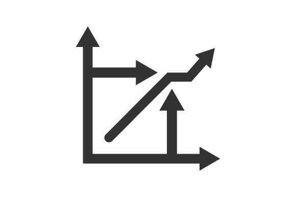 Graph Analysis Report Icon for Modern Branding