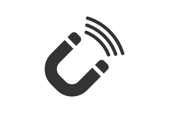 Magnetic Attraction Icon Graphics