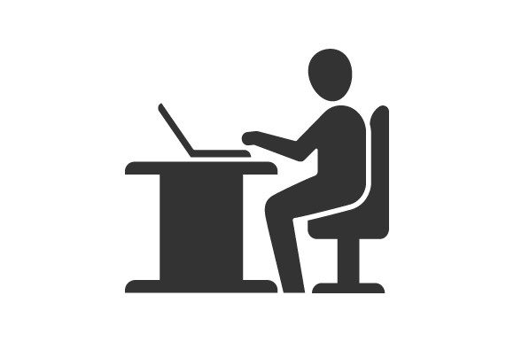 Office Working Icon
