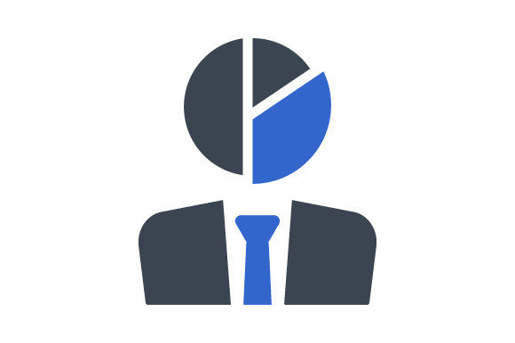 Pie Chart Analytics Icon Graphics