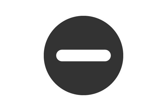 Remove, Minus Icon