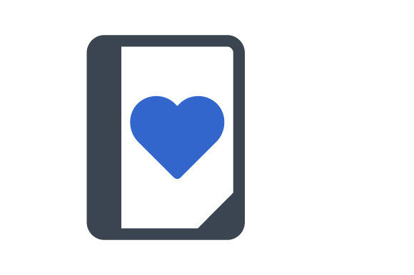 Valentines Card Icon Graphics