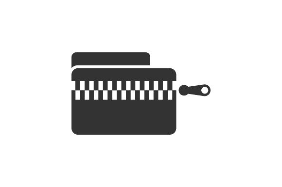 Zip Folder Icon Graphics for Crafters